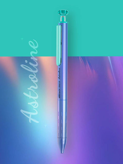 Blue Space Up Astroline 0.7mm Refillable Gel Pen