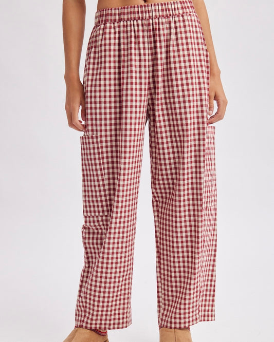 Jenna Gingham Trousers
