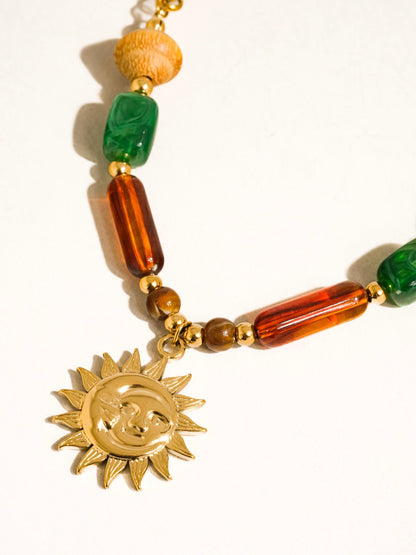 Aura Medallion Necklace