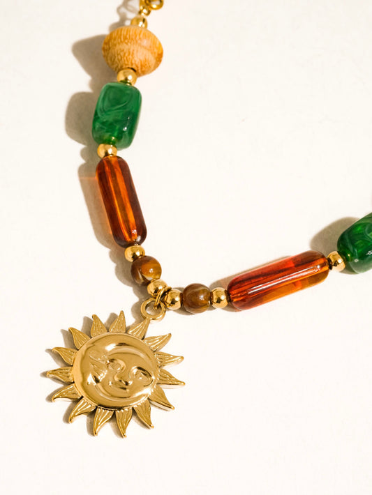 Aura Medallion Necklace