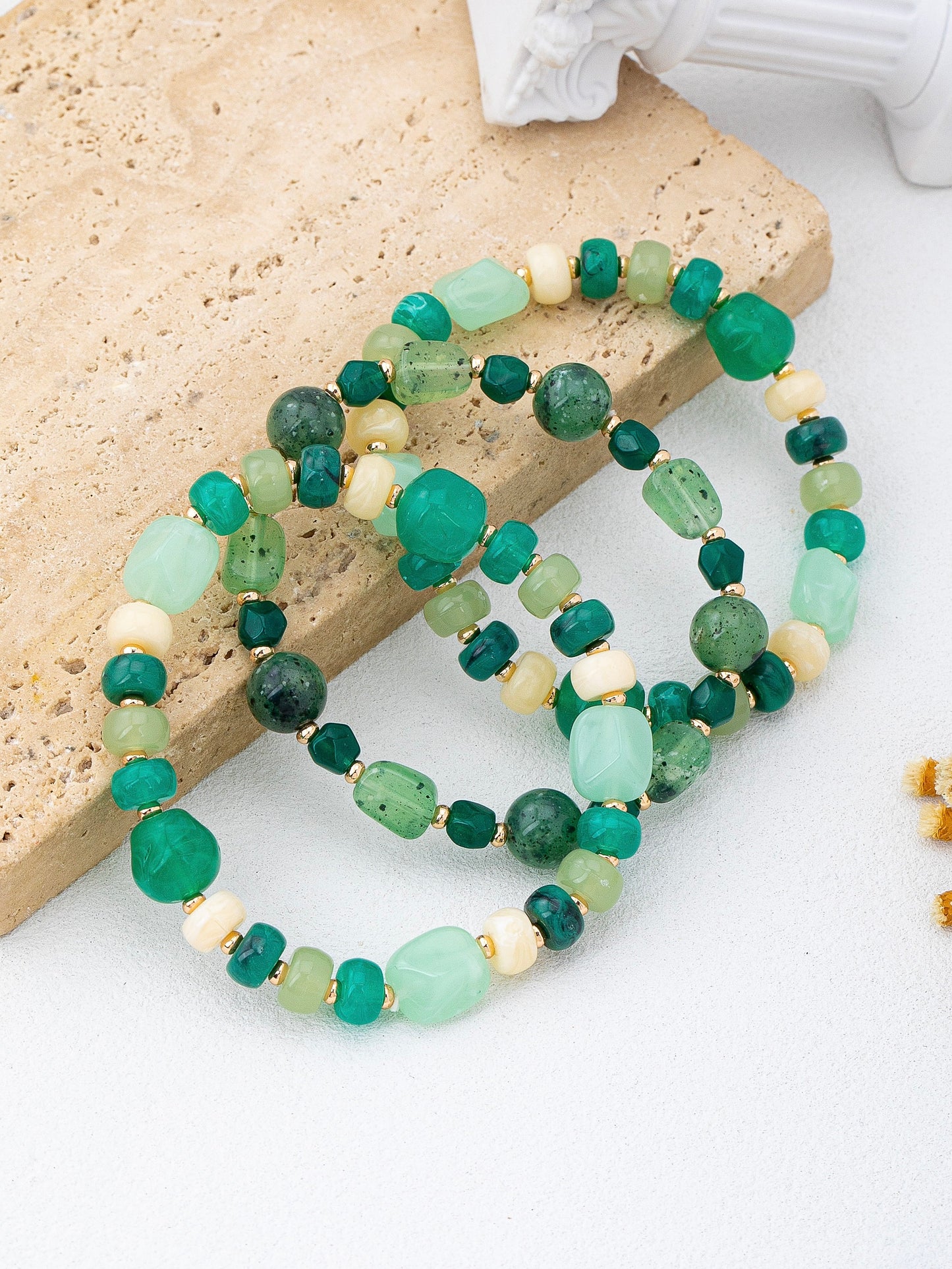Emerald Oasis Stacking Set