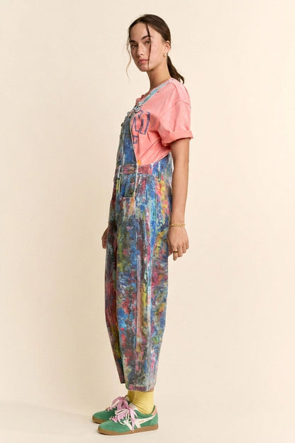 Studio Barrel Leg Overalls