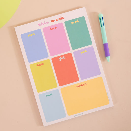 A4 Bright Side Weekly Planner