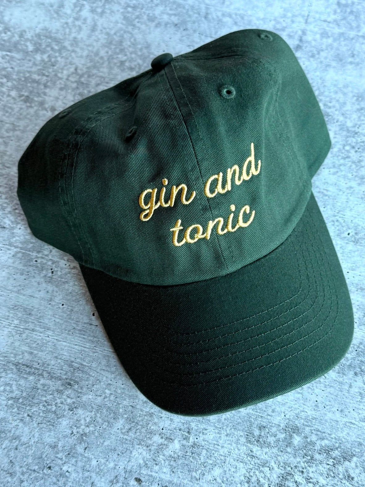 Gin and Tonic Baseball Cap