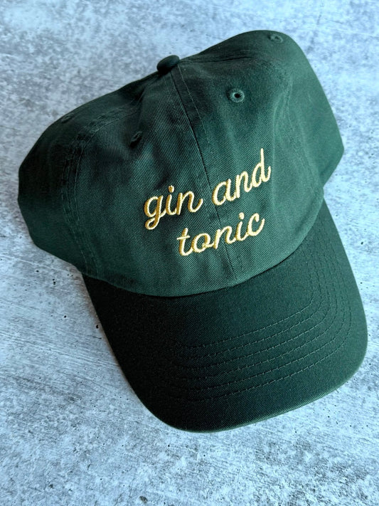 Gin and Tonic Baseball Cap