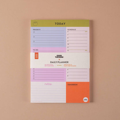 Block My Life Daily Planner Pad