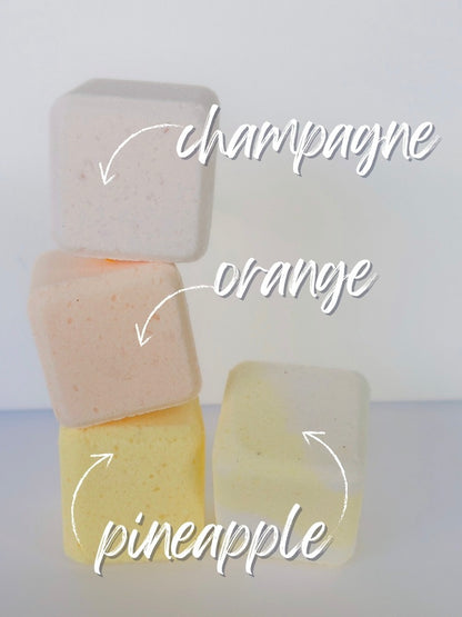 Pineapple Mimosa Bath Bomb Set - Bubbly Bathtub Cocktails