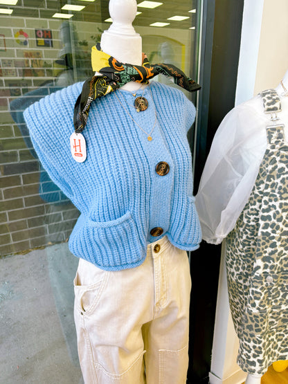 Cornflower Sweater Vest