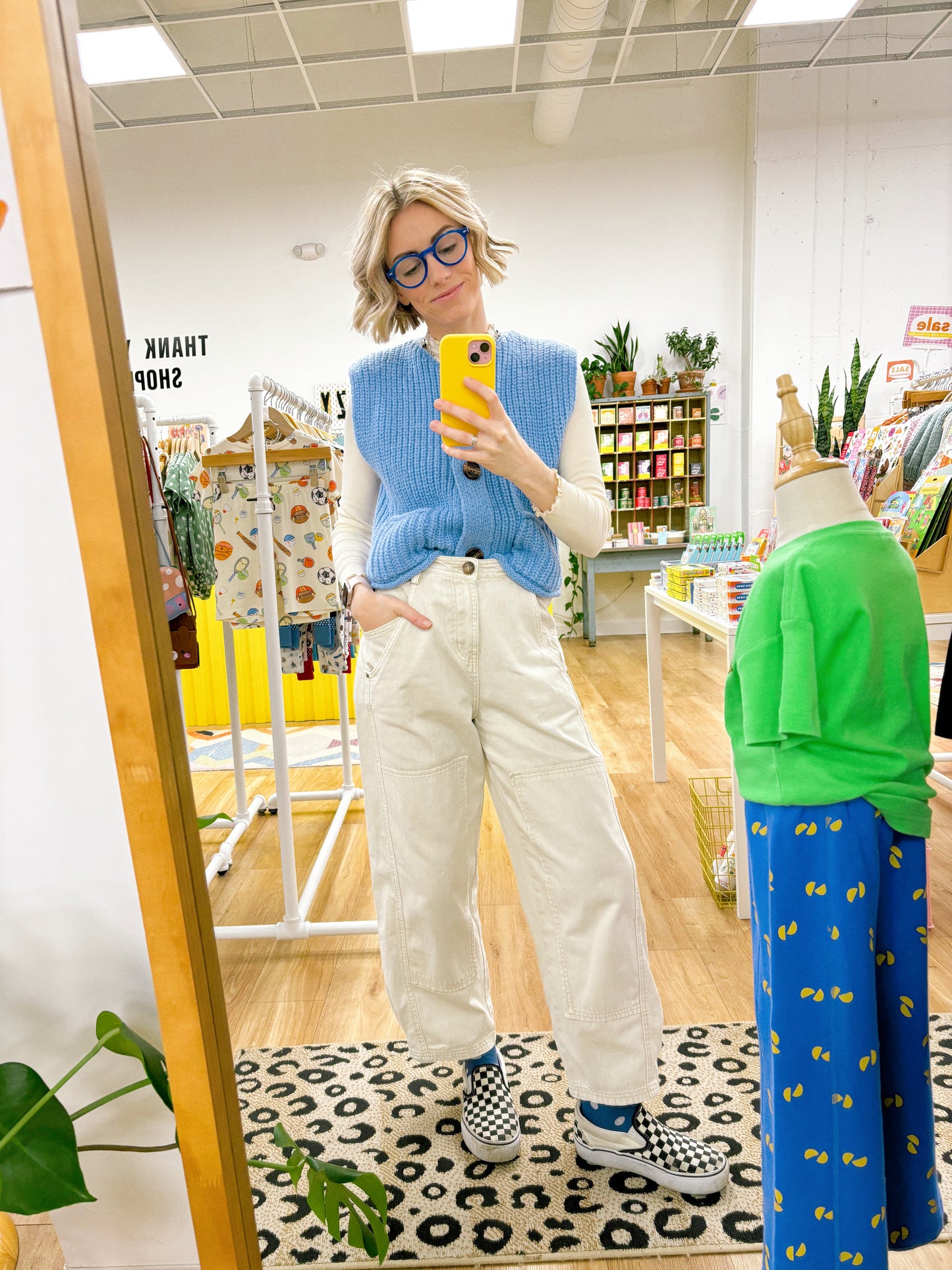 Cornflower Sweater Vest