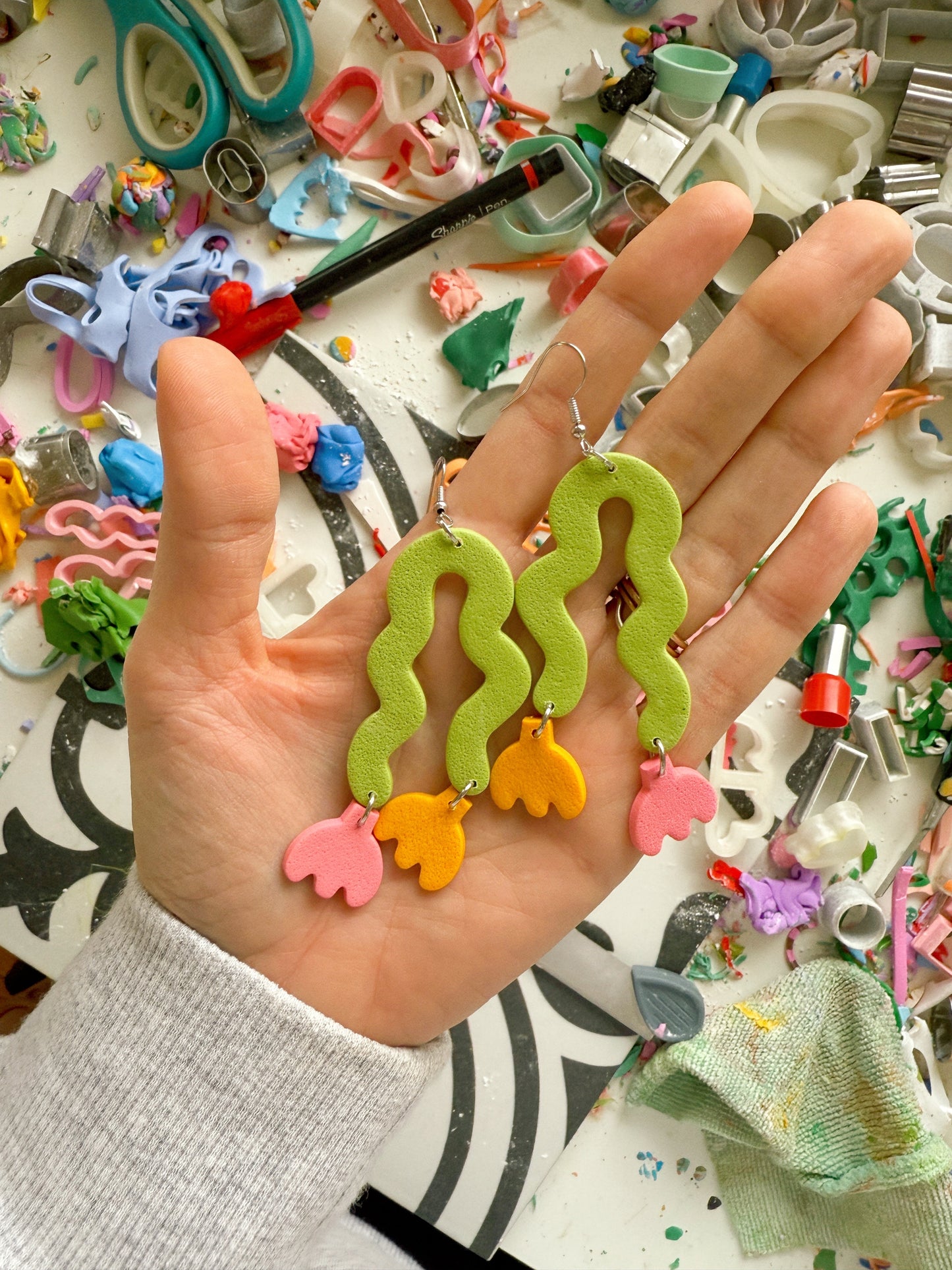 Petal Pop Earring Workshop—Saturday, 3/8 from 10a–12p