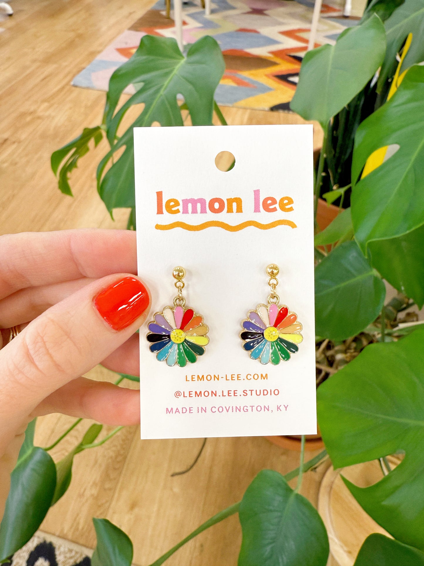 Color Bloom Earrings