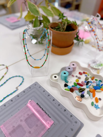 Beaded Necklace Workshop—Saturday, 11/7 from 1–3p