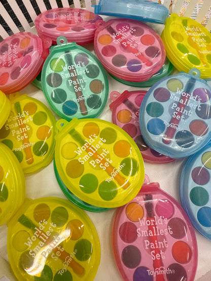 World's Smallest Paint Set