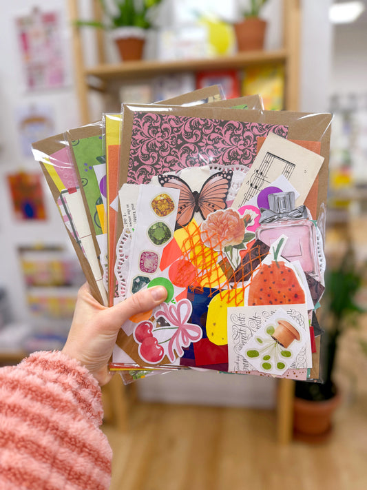 Junk Journal Scrap Kit