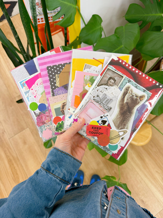 Junk Journal Mystery Scrap Pack
