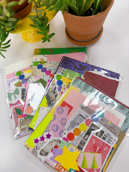Junk Journal Mystery Scrap Pack