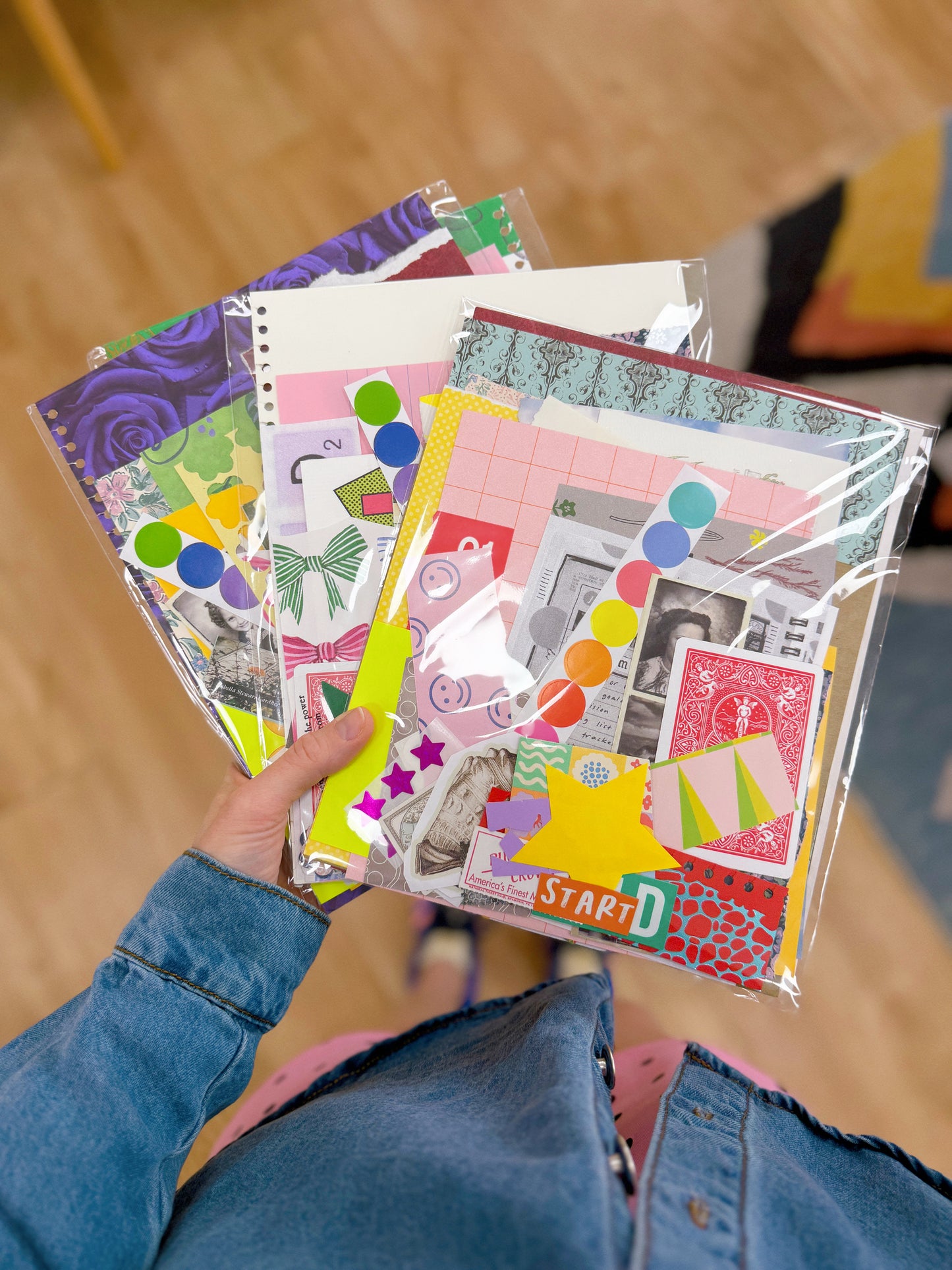 Junk Journal Mystery Scrap Pack