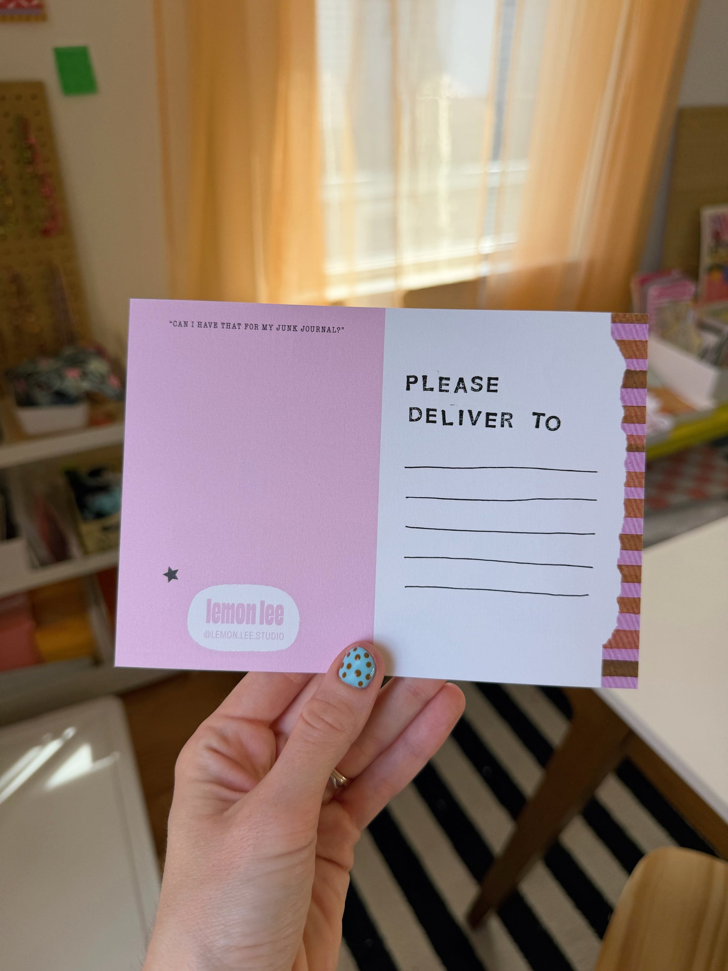 Joy in the Journey 5x7in Mini Art Print Postcard