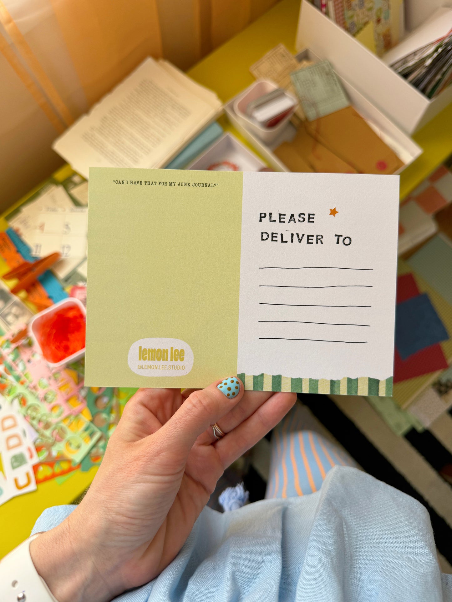 Stars Will Align for Me 5x7in Mini Art Print Postcard