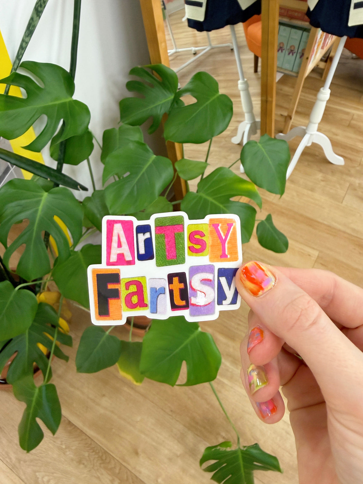 Artsy Fartsy Sticker – Handzy Shop + Studio