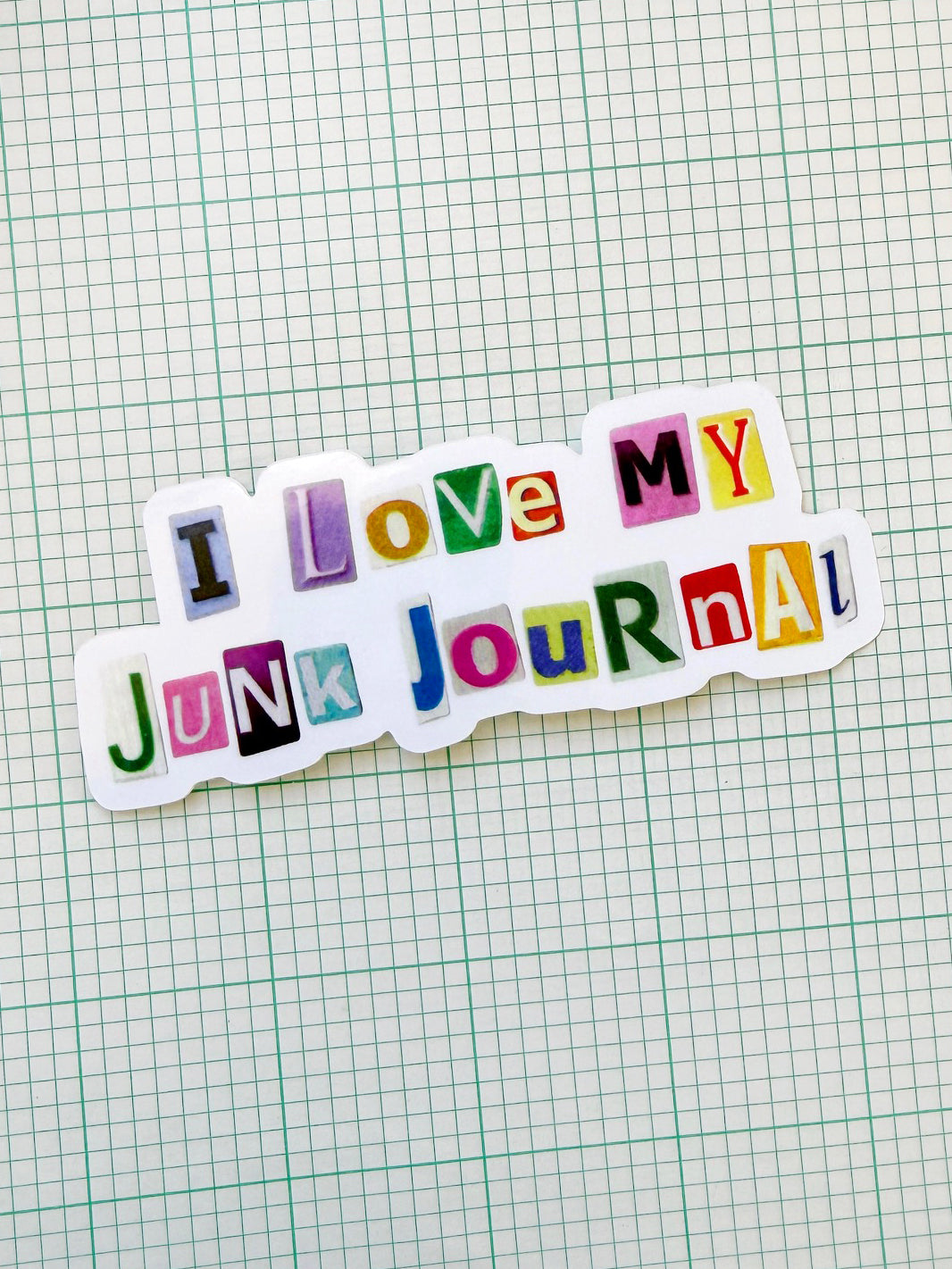 I Love my Junk Journal Sticker