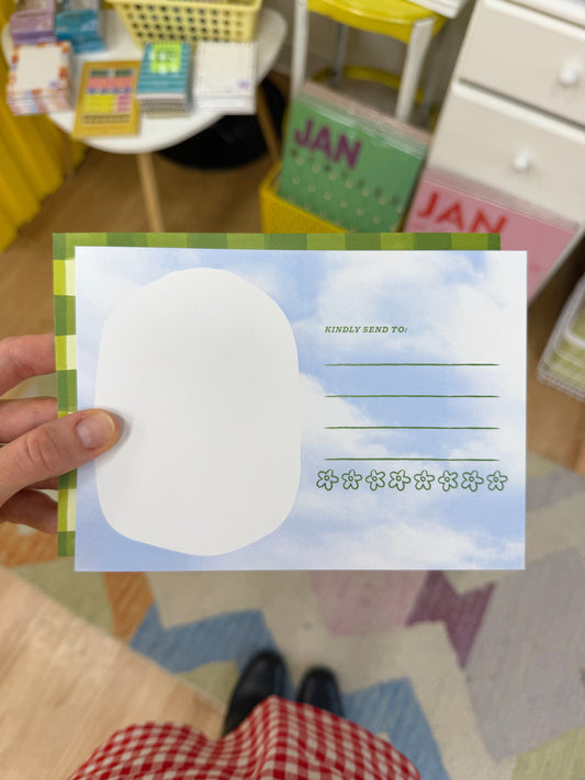 April Mail Club Mini Art Print Postcard