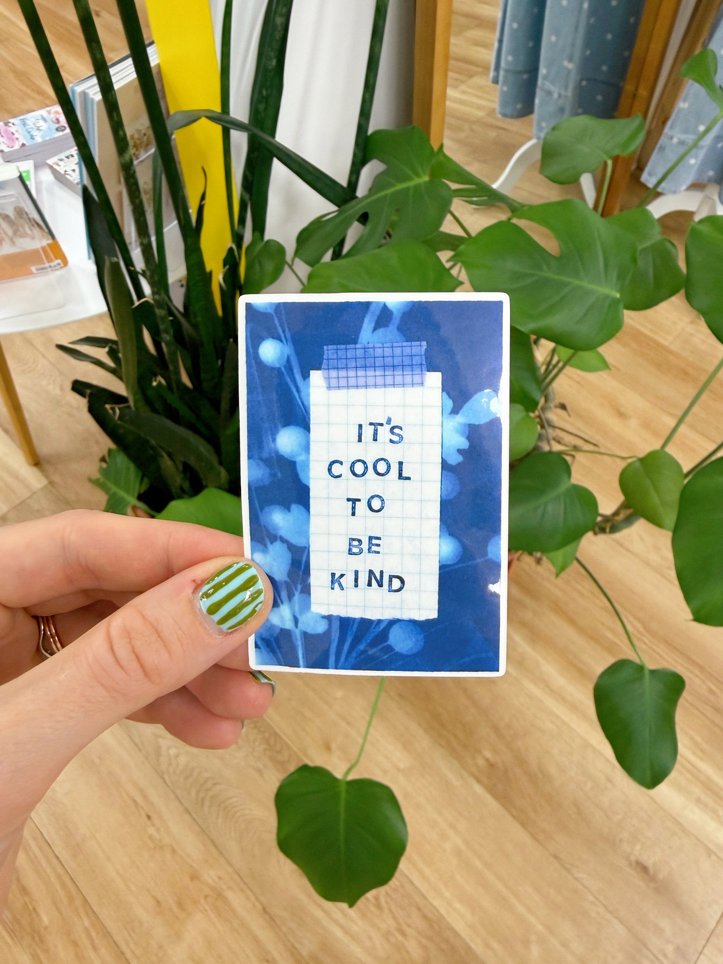 It's Cool To Be Kind Sticker