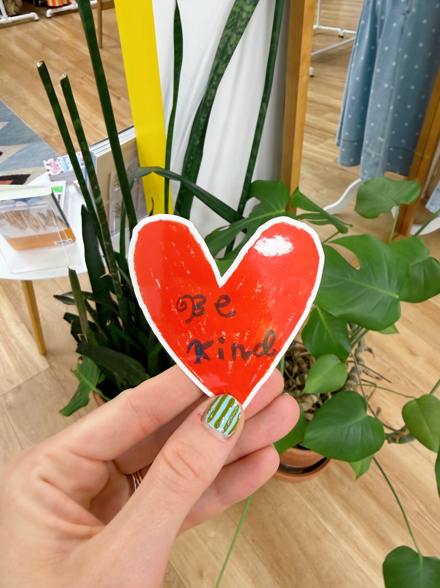 Be Kind Heart Sticker
