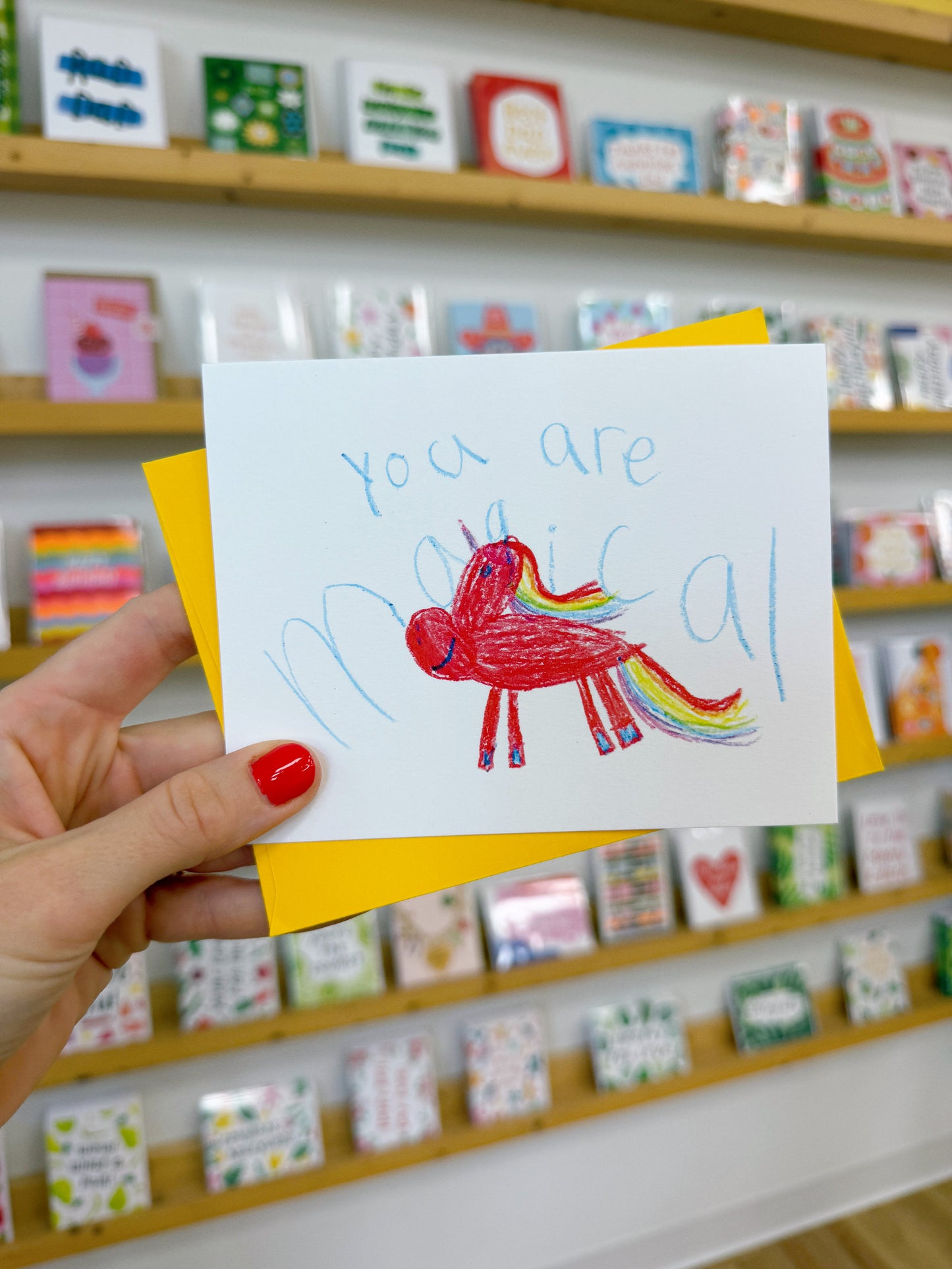 You Are Magical Unicorn Card