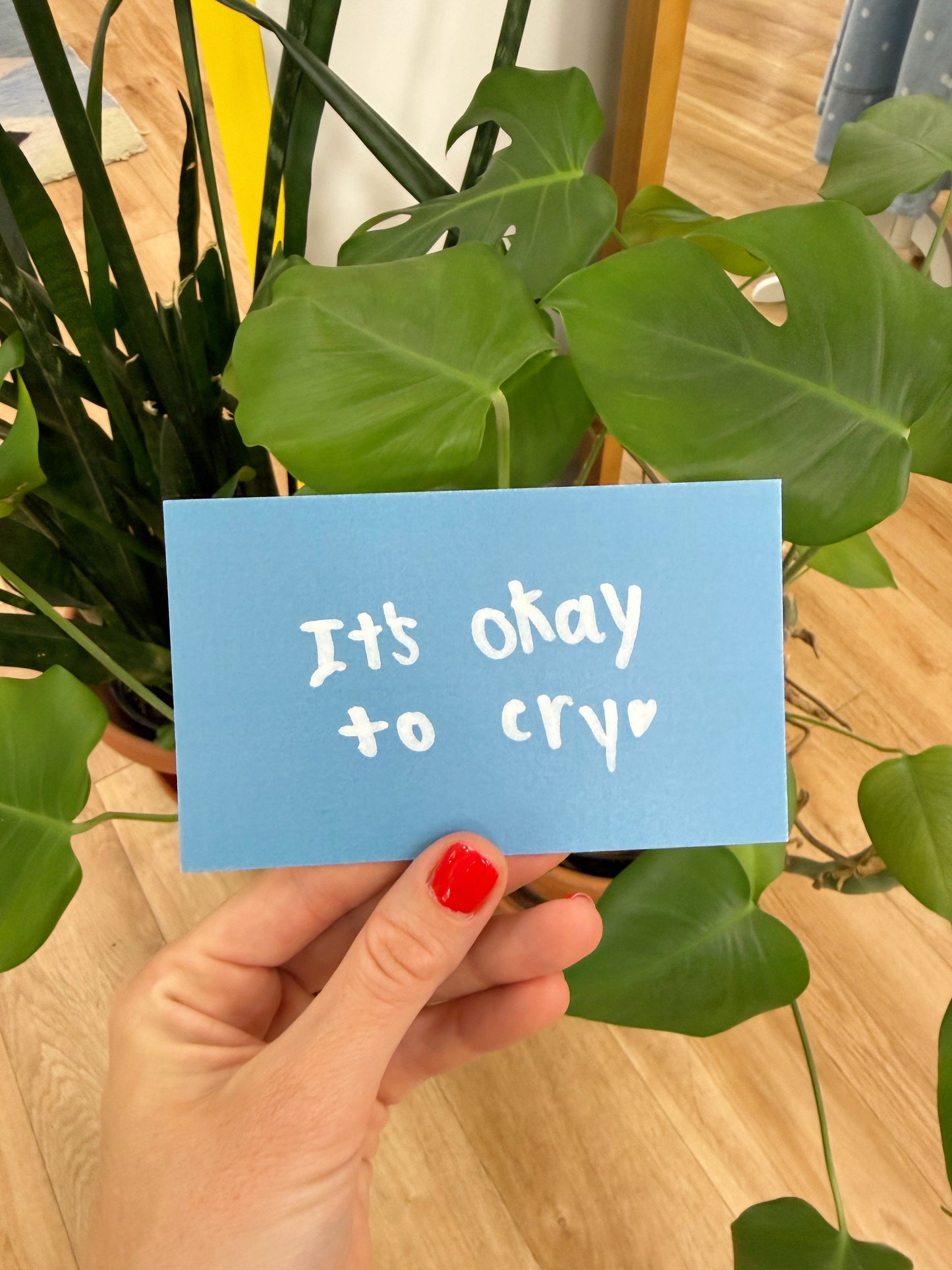 It's Okay to Cry Mini Print 3x5