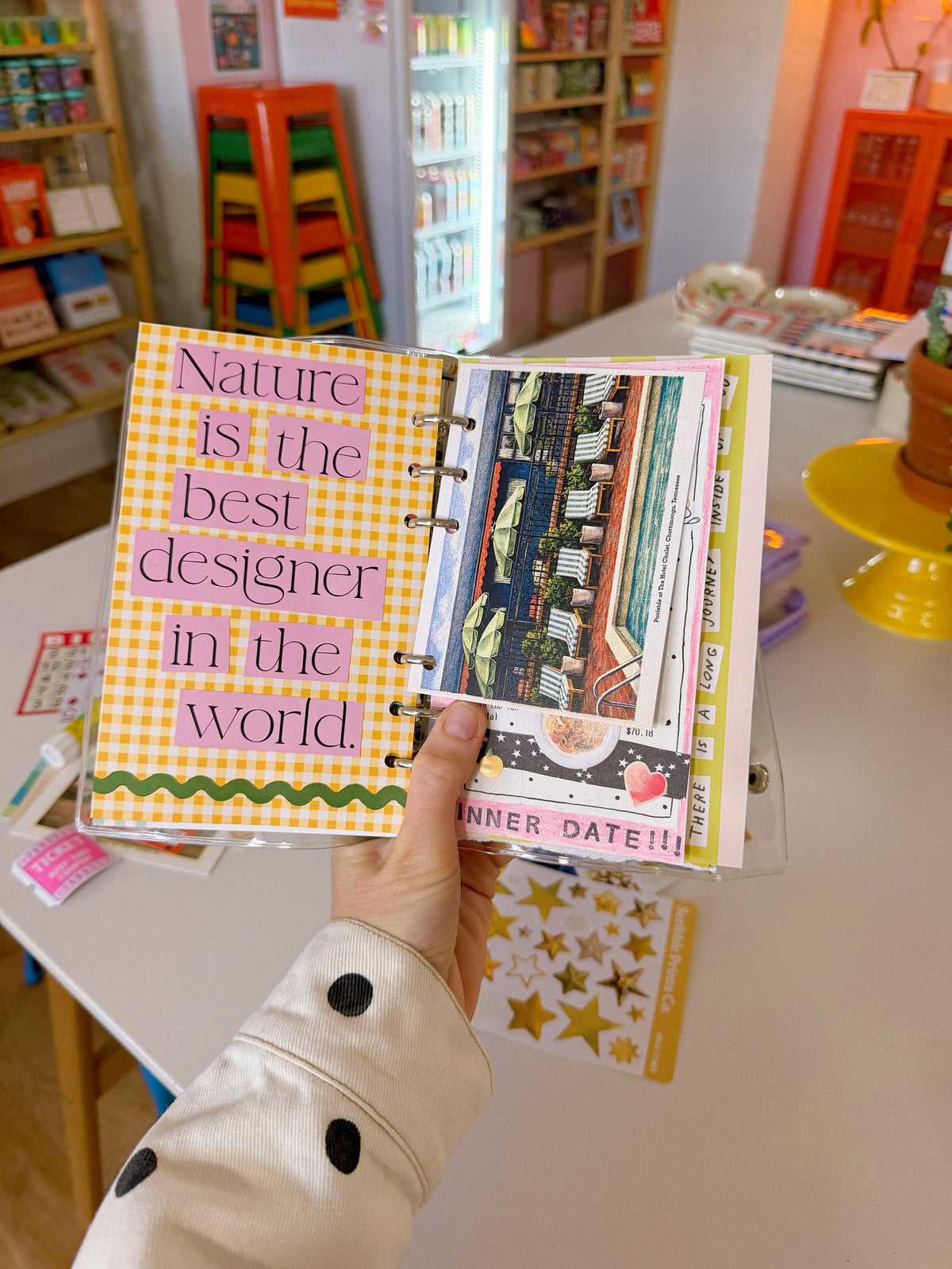 Junk Journal Binder Workshop—Sunday 10/18 from 10a–12p