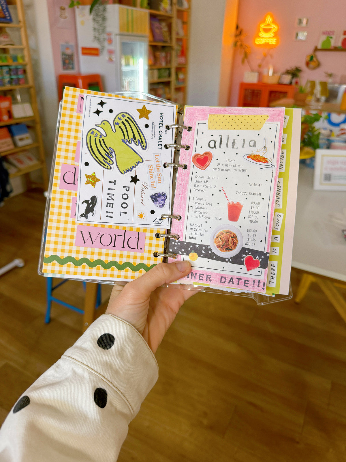Junk Journal Binder Workshop—Sunday 10/18 from 10a–12p