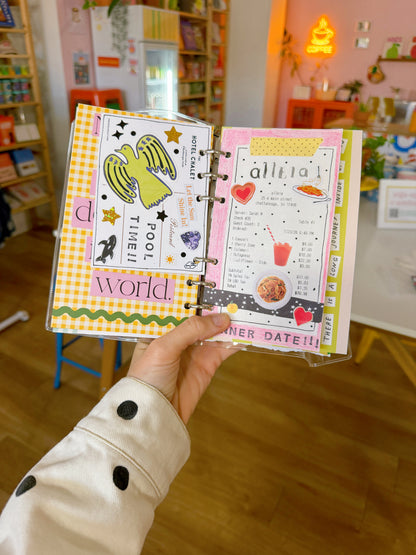 Junk Journal Binder Workshop—Sunday 10/18 from 10a–12p