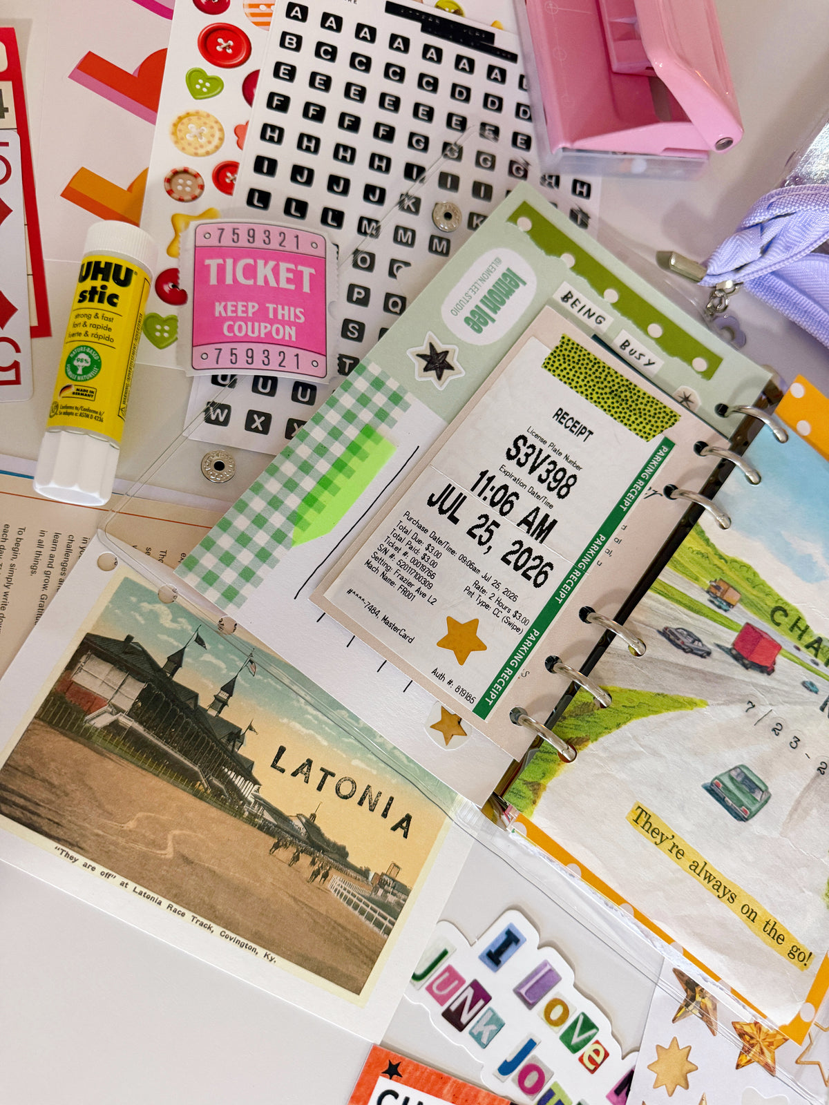 Junk Journal Binder Workshop—Sunday 10/18 from 10a–12p