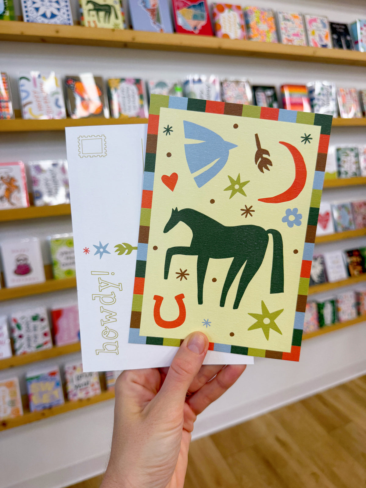 Horse Postcard Art Print