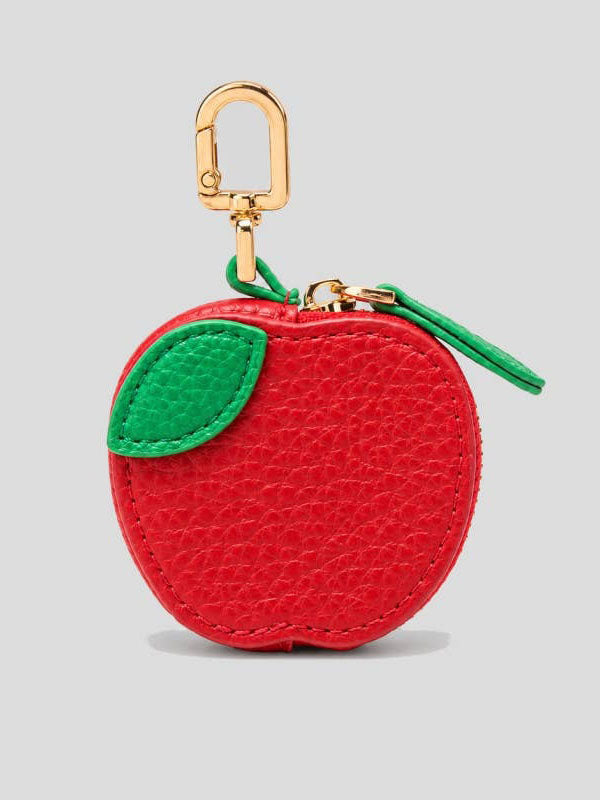 Apple Pouch Keychain