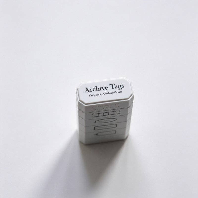 Archive Tag 5 Layer Stamp Set