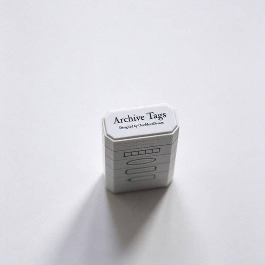 Archive Tag 5 Layer Stamp Set