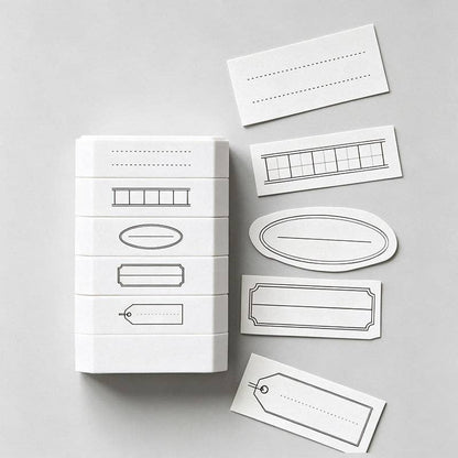 Archive Tag 5 Layer Stamp Set