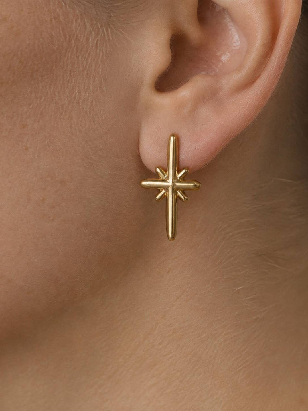 Asymmetrical Starburst Earrings