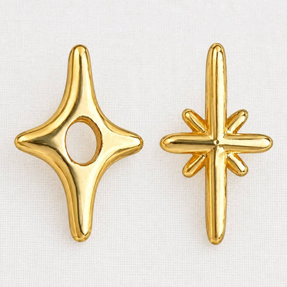 Asymmetrical Starburst Earrings