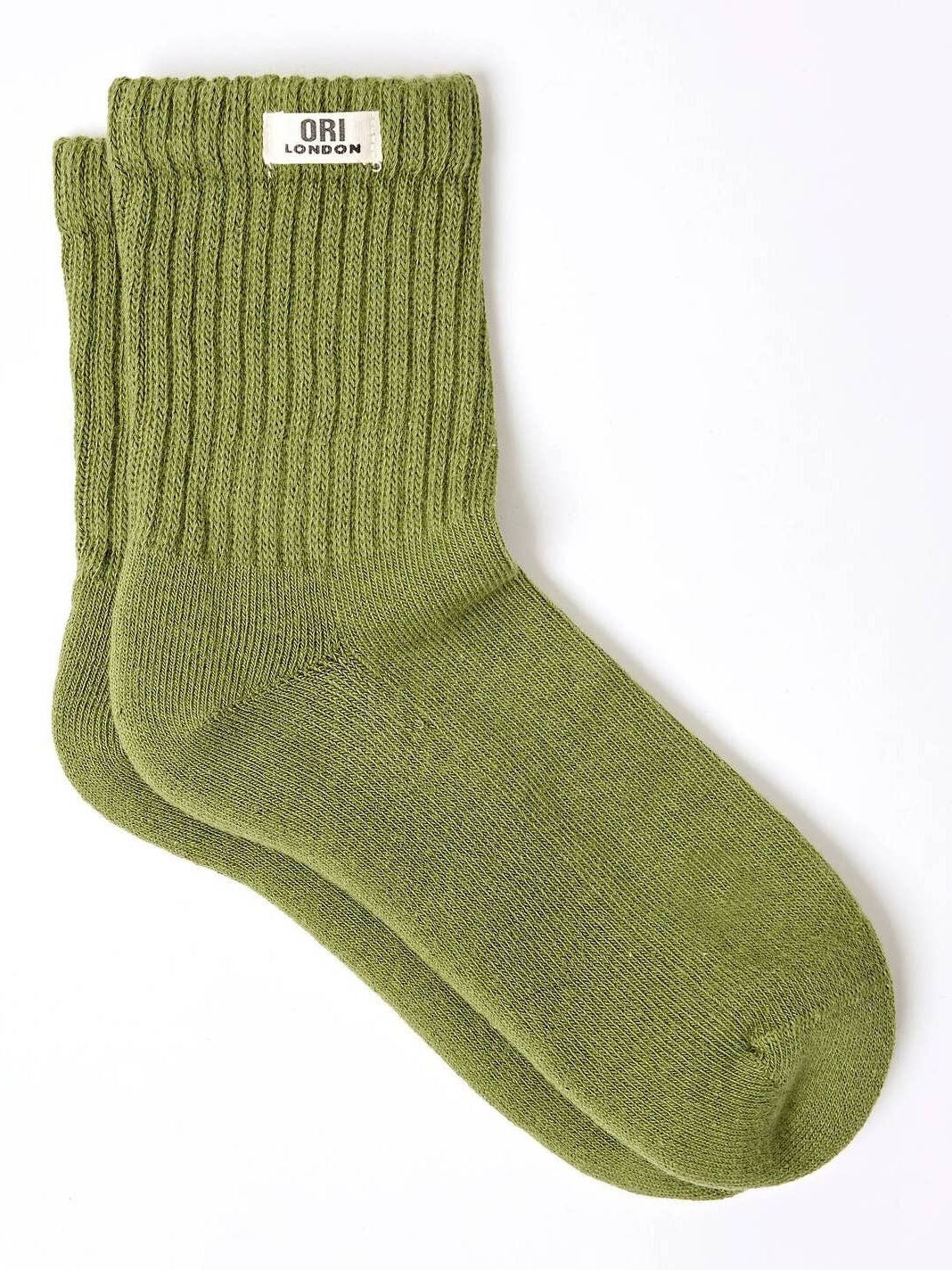 Avocado Windsor Crew Socks