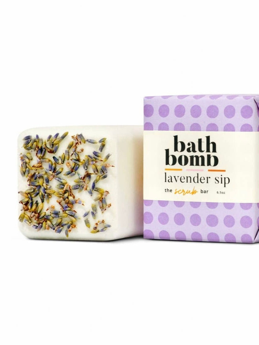 Lavender Bath Bomb- Calming Bath Soak