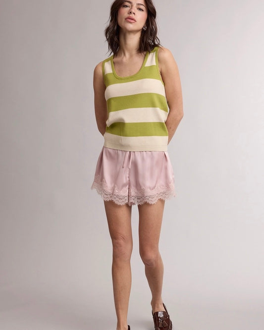 Strawberry Satin Shorts