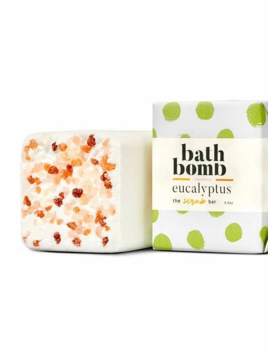 Eucalyptus Bath Bomb- Detox Bath Soak- Himalayan Salt