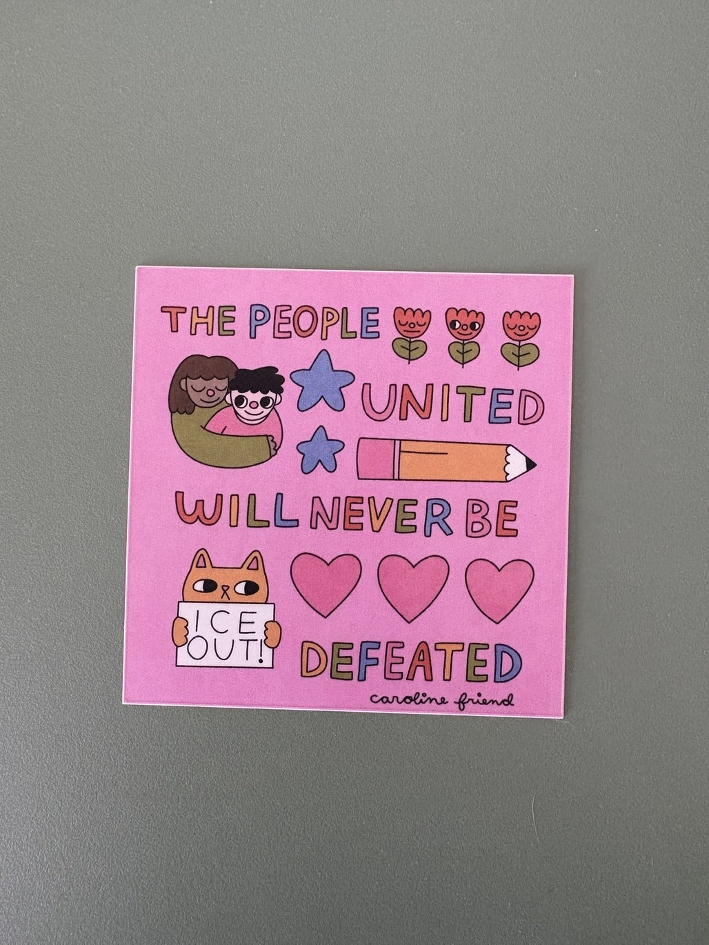 The People United Sticker