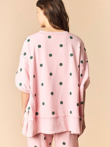 Clubhouse Polka Dot Lounge Set