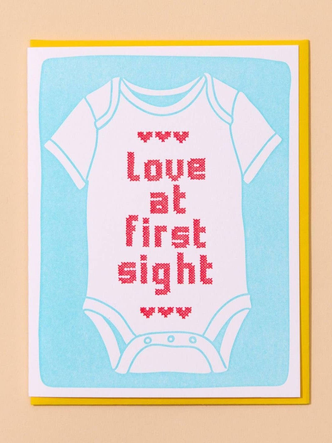 Baby Love At First Sight Card