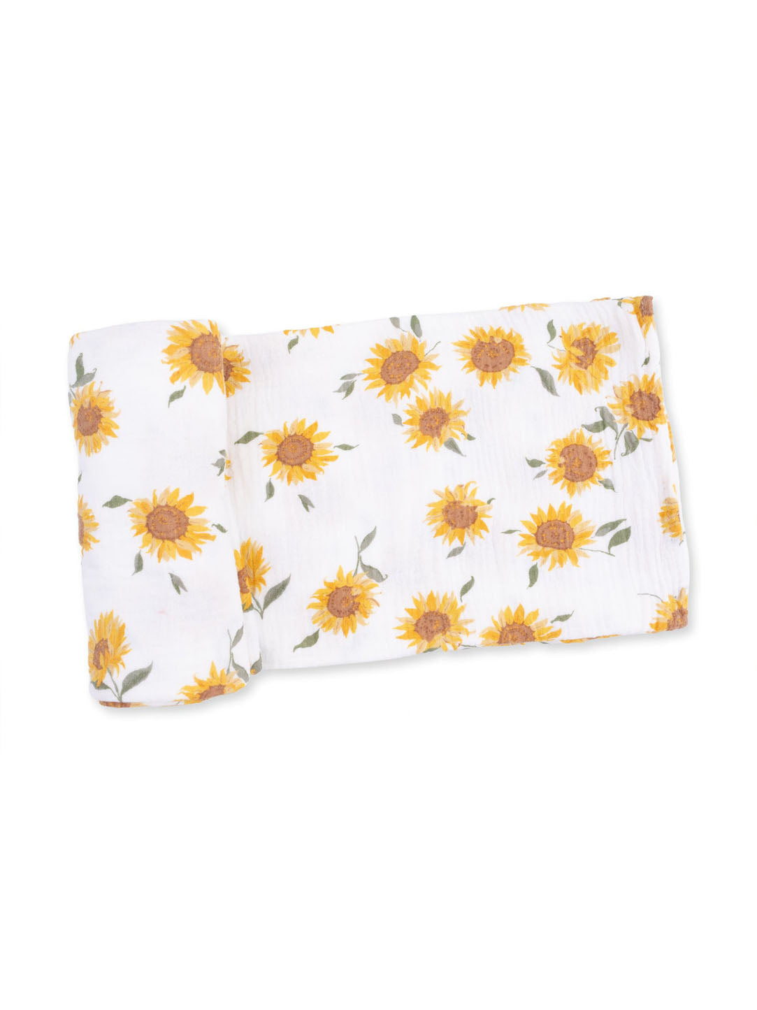 Baby Sunflower Swaddle Blanket