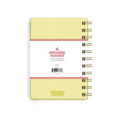 Banana A6 Bingsu Acrylic Notebook